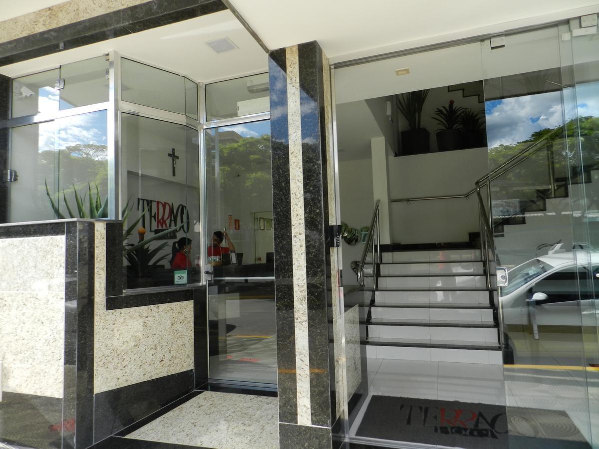 Terraço Hotel Três Pontas Exterior foto